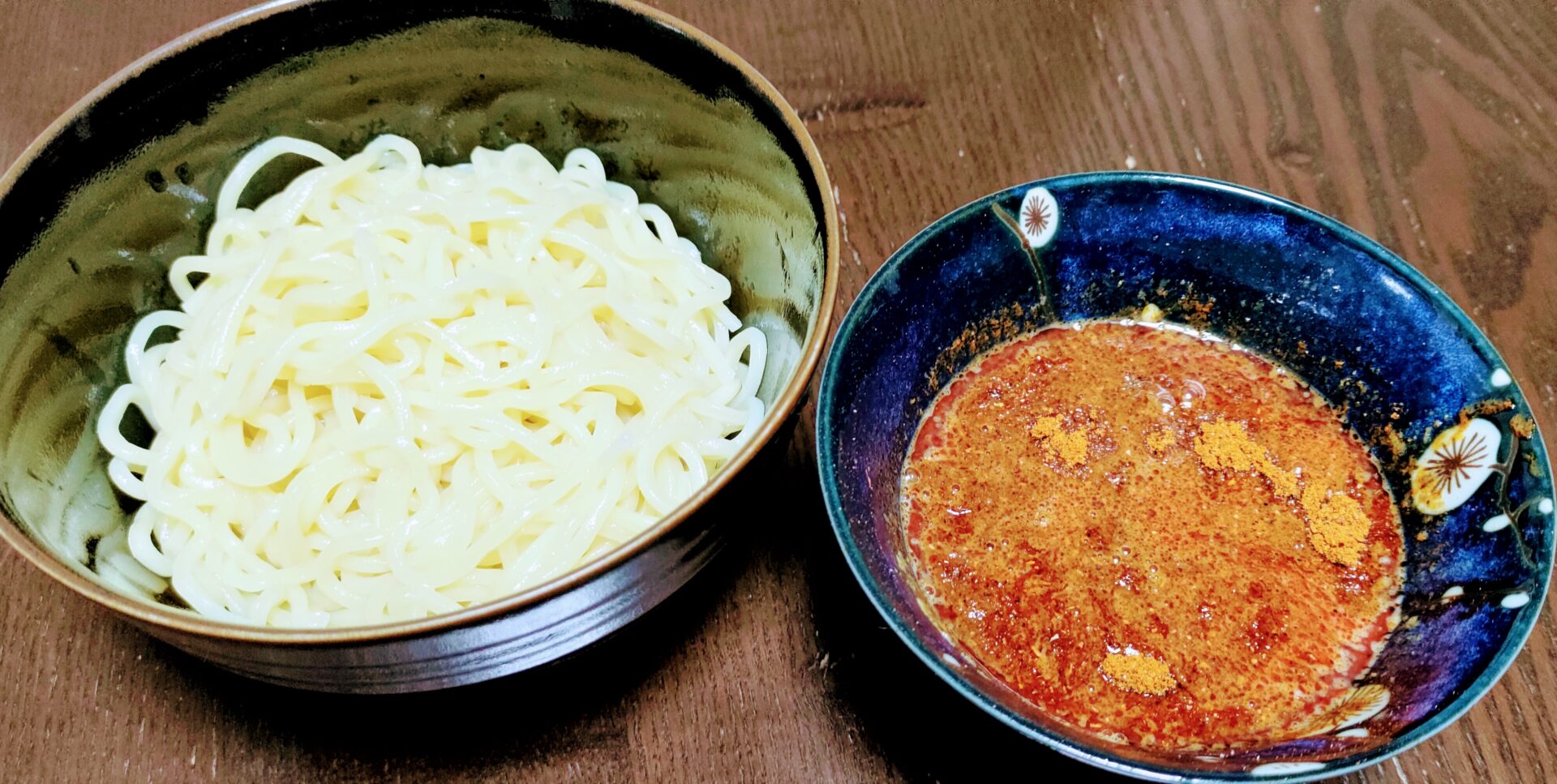 お家で食べる辛つけ麺